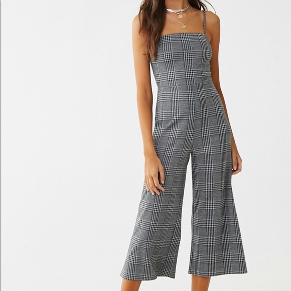 Forever 21 Pants - Plaid jumpsuit!